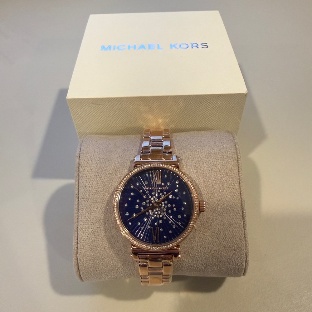 Michael Kors Rose Gold Bracelet Watch